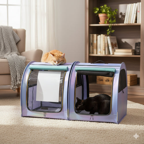 Cage de transport pliable salon