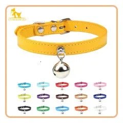 Collier chat cuir anti étranglement - ChatMour