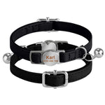 Collier chat cuir personnalisé - Vignette | ChatMour