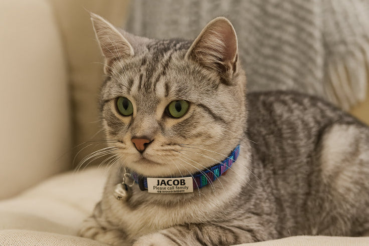 Collier chat identification cou 