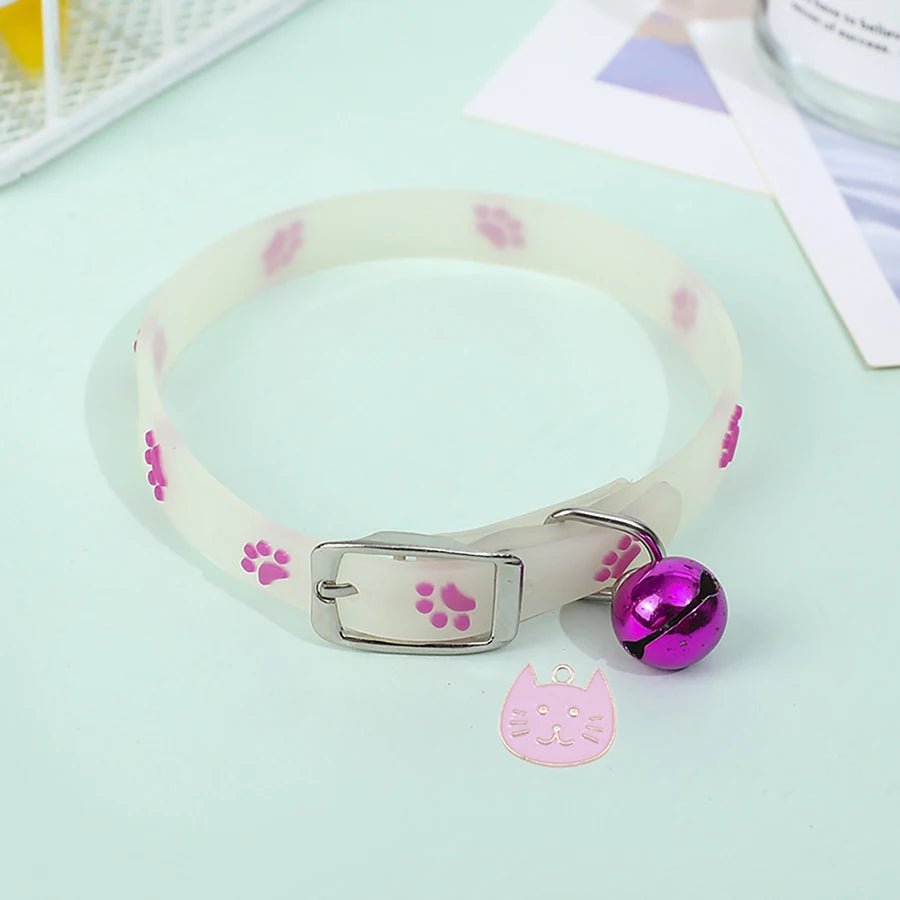 Collier chat lumineux - ChatMour