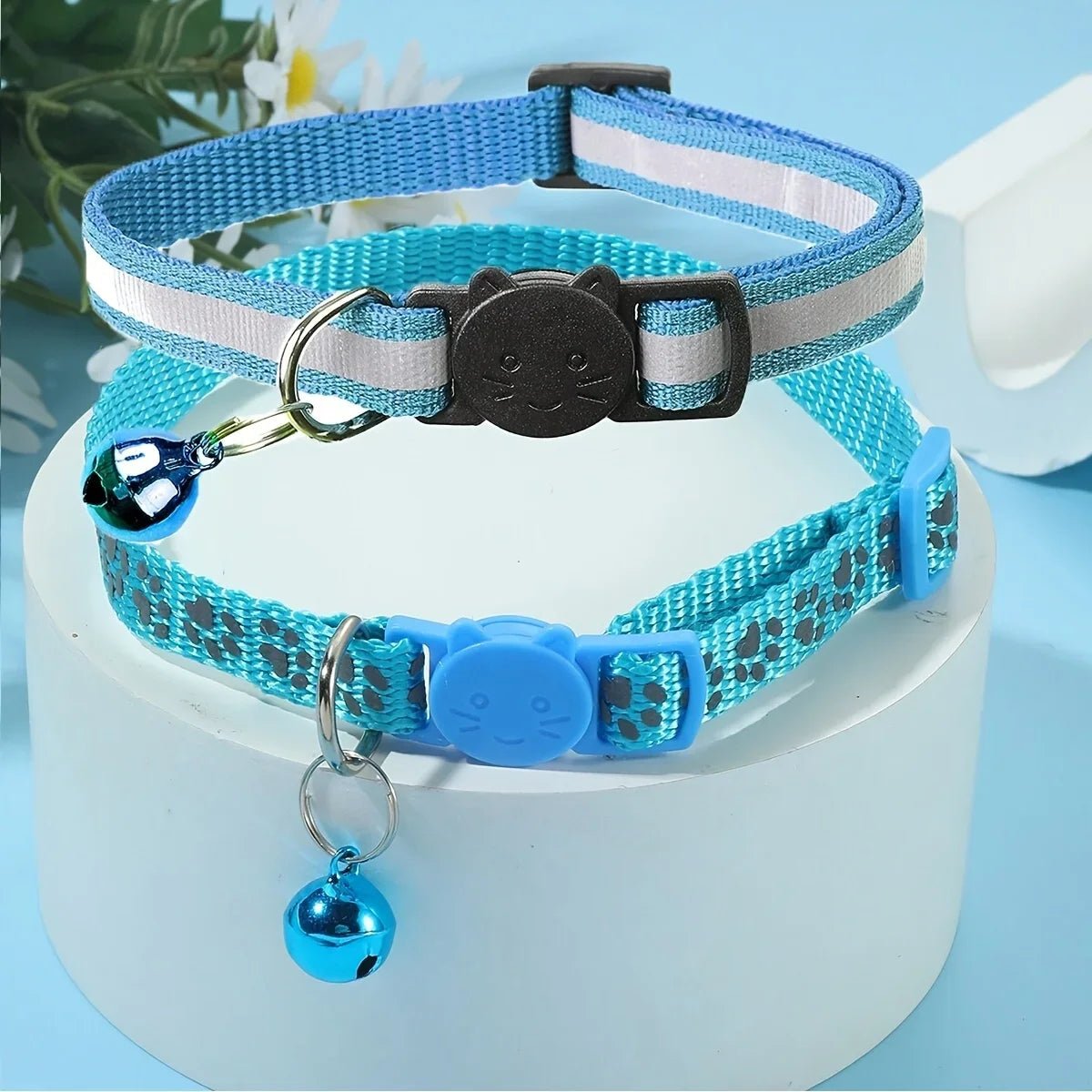 Collier chat réfléchissant - ChatMour