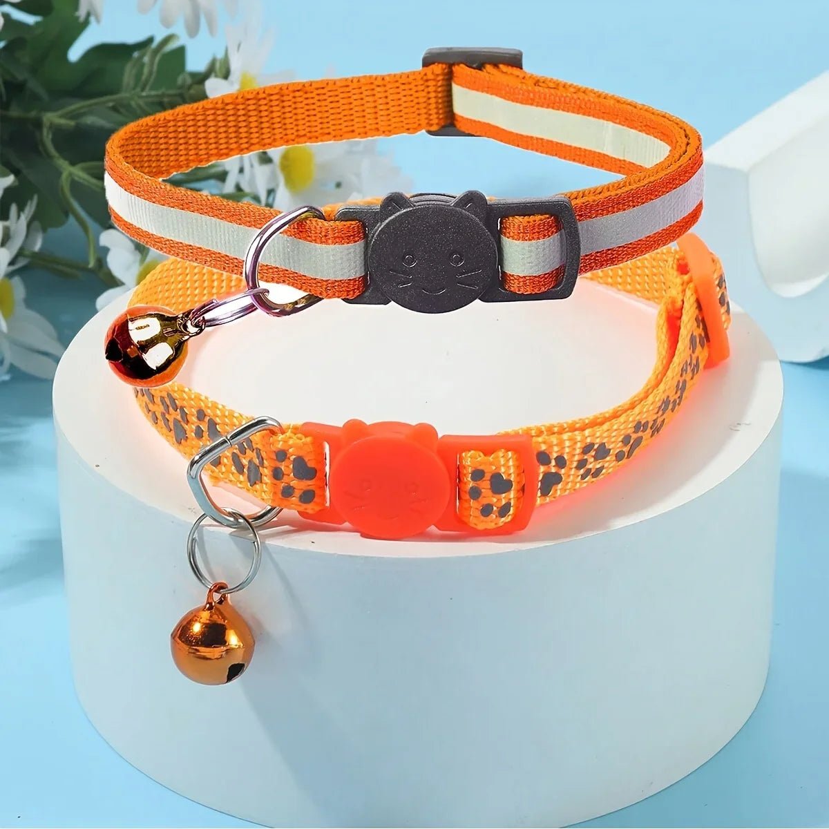 Collier chat réfléchissant - ChatMour