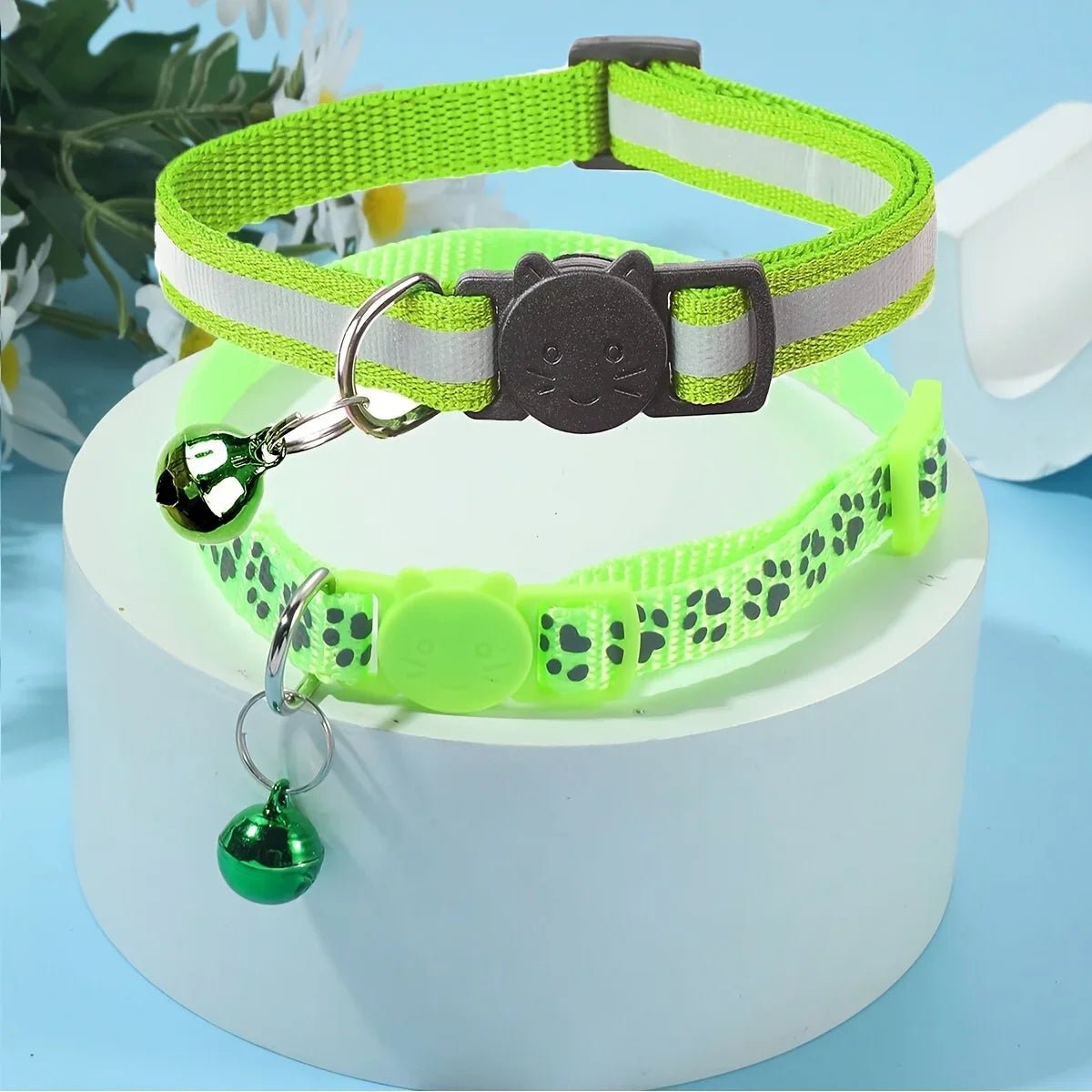 Collier chat réfléchissant - ChatMour