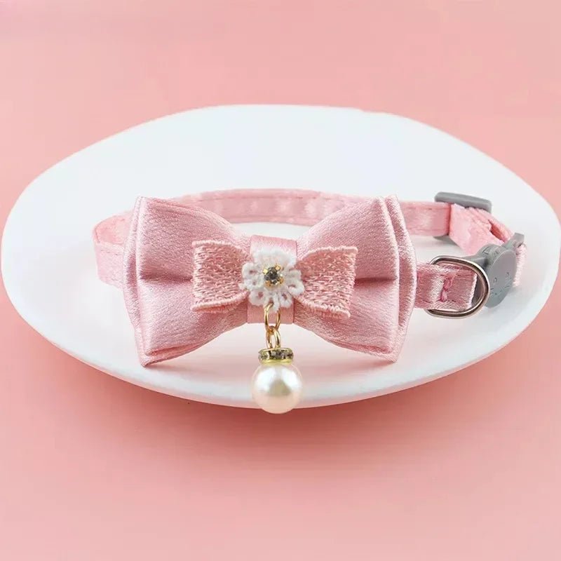 Collier chat rose - ChatMour