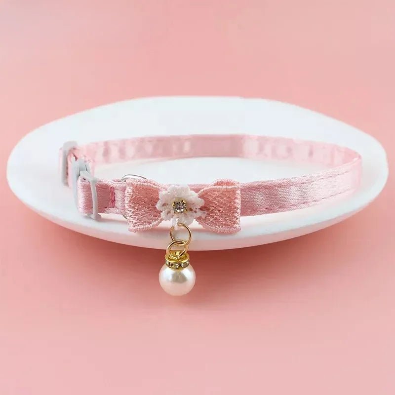 Collier chat rose - ChatMour