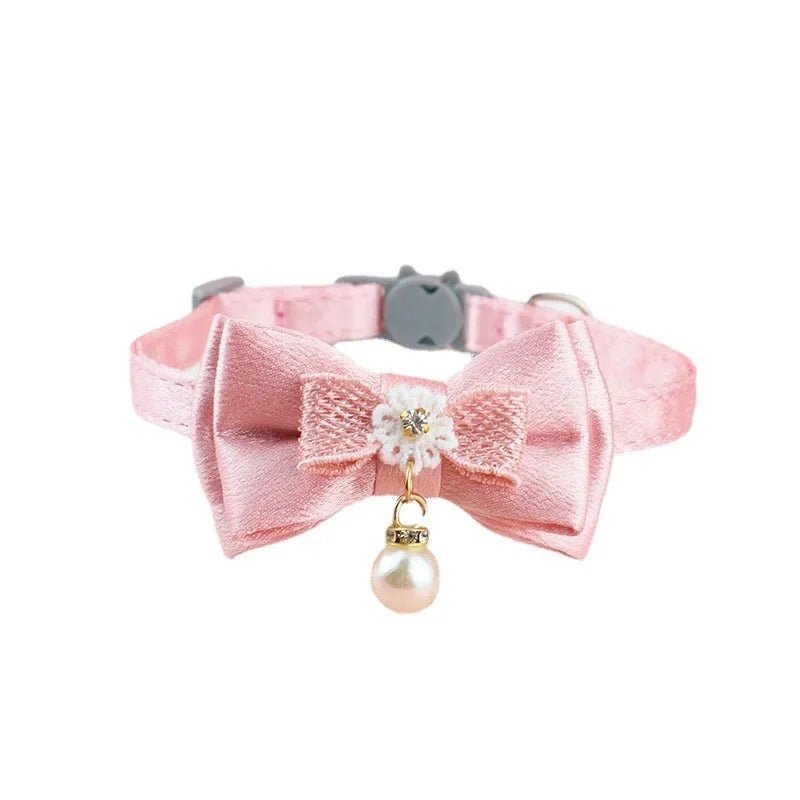 Collier chat rose - ChatMour