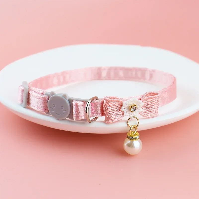 Collier chat rose - ChatMour