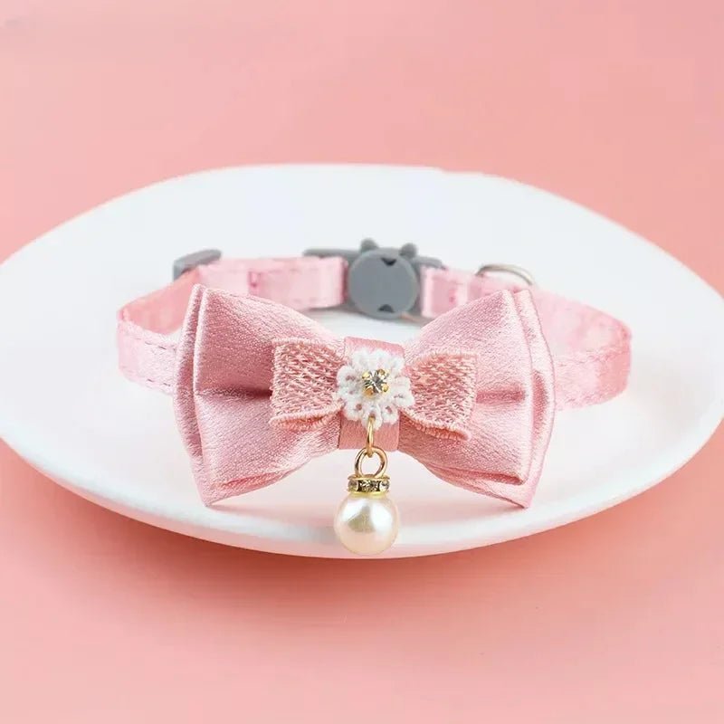 Collier chat rose - ChatMour