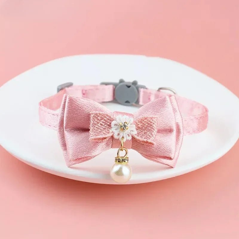 Collier chat rose - ChatMour