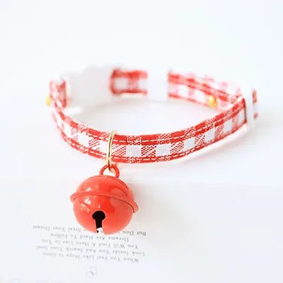 Collier chat rouge - ChatMour