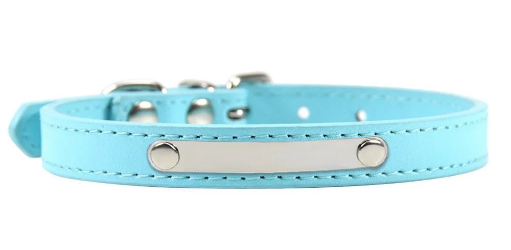 Collier pour chat simili cuir aux couleurs différentes - ChatMour