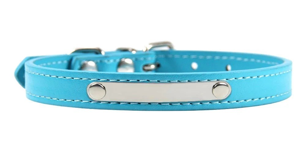 Collier pour chat simili cuir aux couleurs différentes - ChatMour