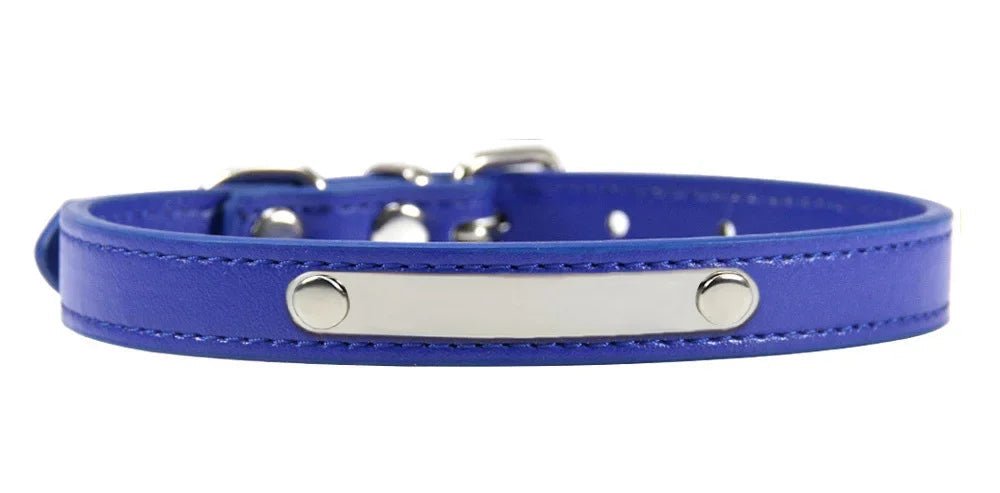 Collier pour chat simili cuir aux couleurs différentes - ChatMour