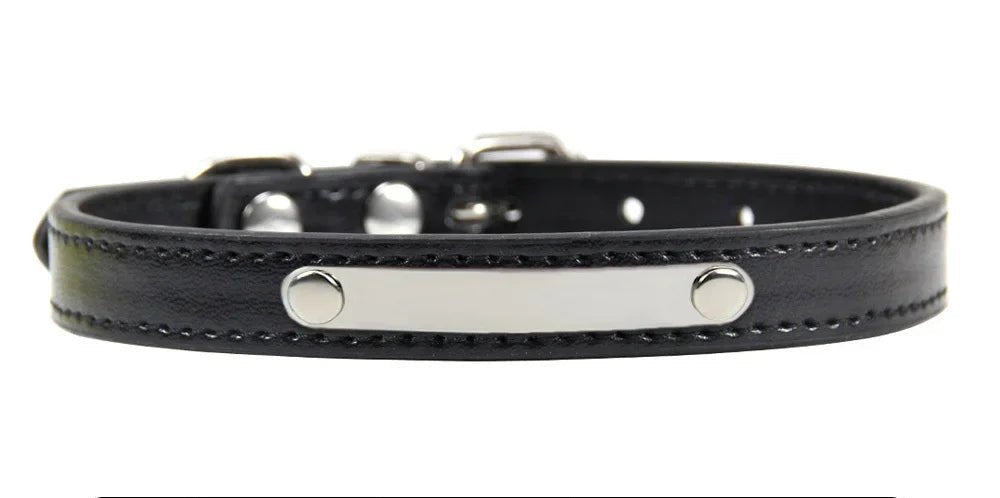 Collier pour chat simili cuir aux couleurs différentes - ChatMour