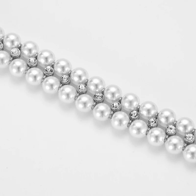 Collier pour chat strass - ChatMour