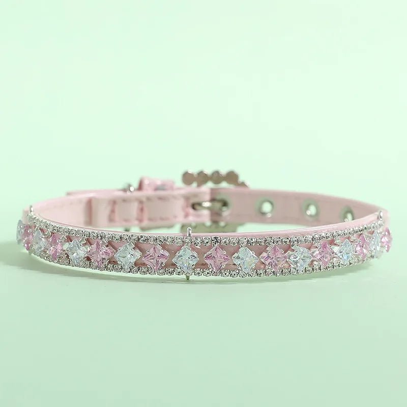 Collier pour chat strass - ChatMour