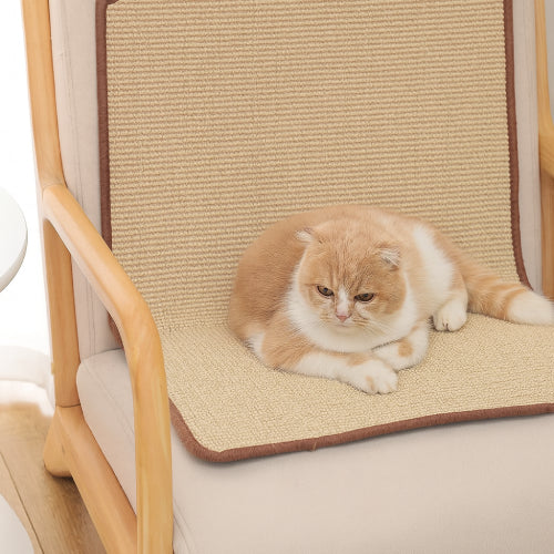Couvre meuble griffoir pour chat chaise