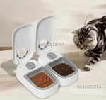 Double distributeur nourriture pour chat - Vignette | ChatMour