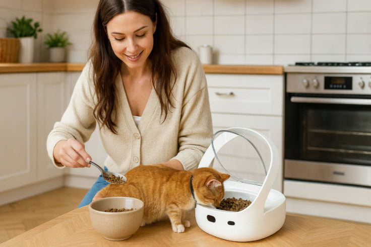 Gamelle chat puce Maman