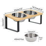 Gamelle surélevé chat - Vignette | ChatMour