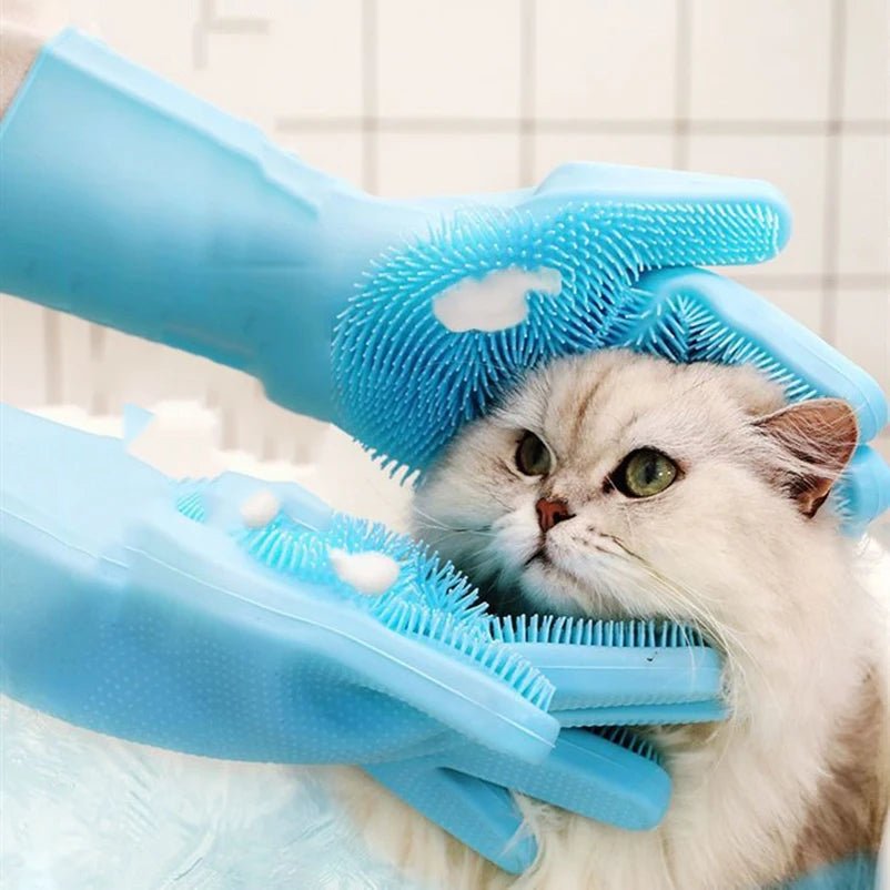 Gants de bain chat - ChatMour