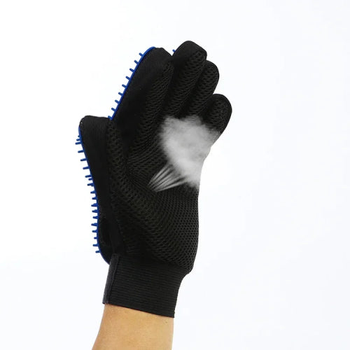 Gants de toilettage pour chat respirant