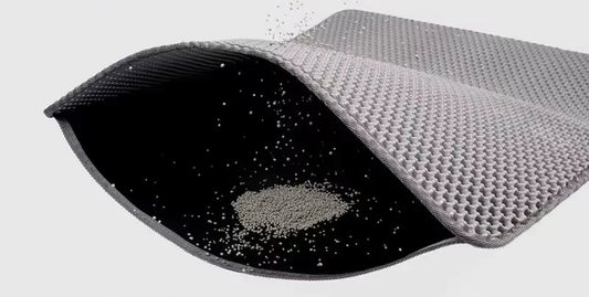 Grand tapis de litière pour chat - ChatMour