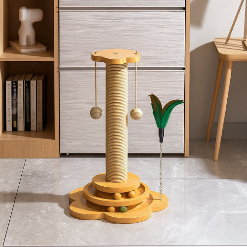 Griffoir poteau pour chat sol 