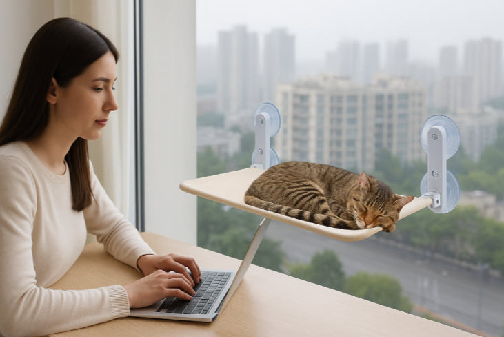 Hamac de fenêtre pour chat pc