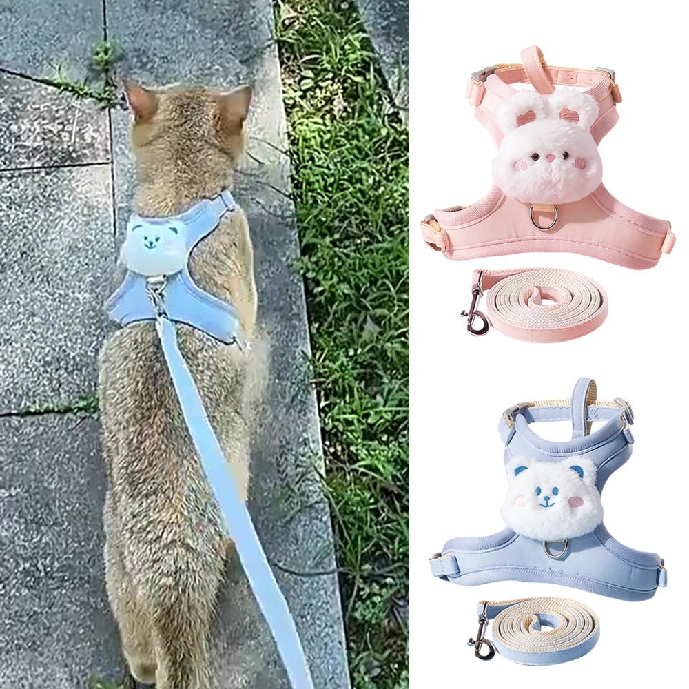 Harnais peluche pour chat - ChatMour