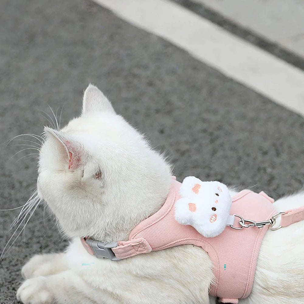 Harnais peluche pour chat - ChatMour