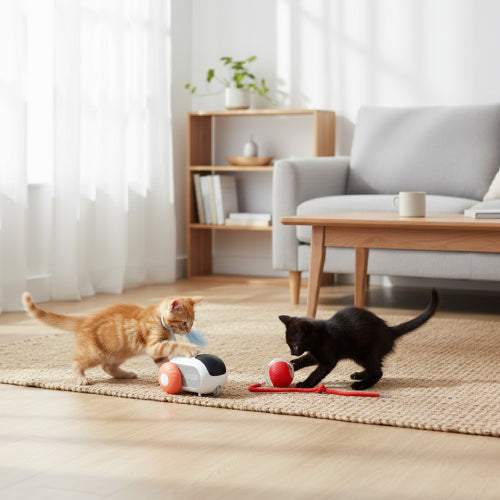 Jouet interactif pour chat tapis 