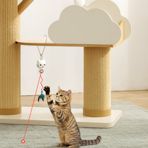 Jouet pour chat qui s'ennuie nuage