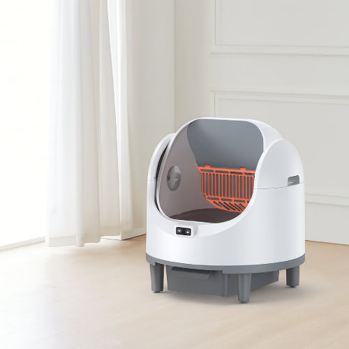 Litière automatique pour chat sol