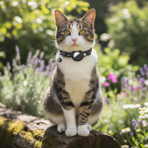 Médaille chat GPS  extérieur