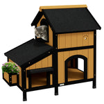 Maison en bois pour chat - Vignette | ChatMour
