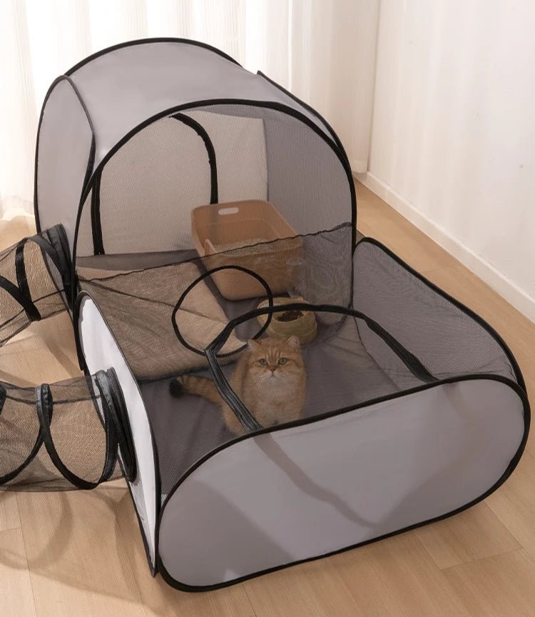 Maison tunnel pour chat - ChatMour