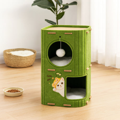 Meuble arbre à chat feutre 