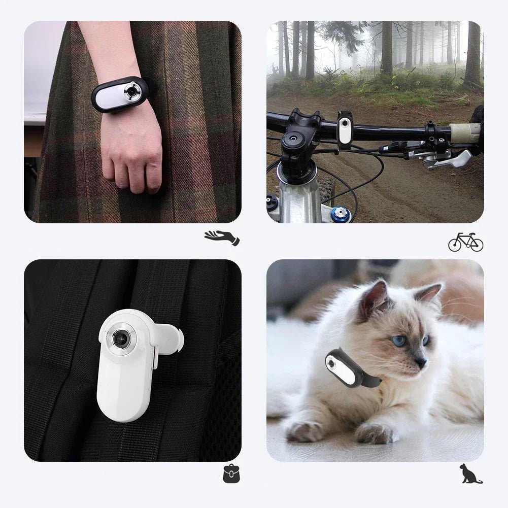 Mini camera collier chat - ChatMour