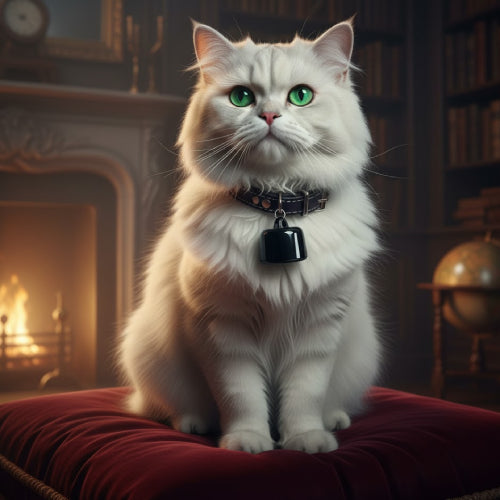 Mini traceur GPS pour chat coussin 