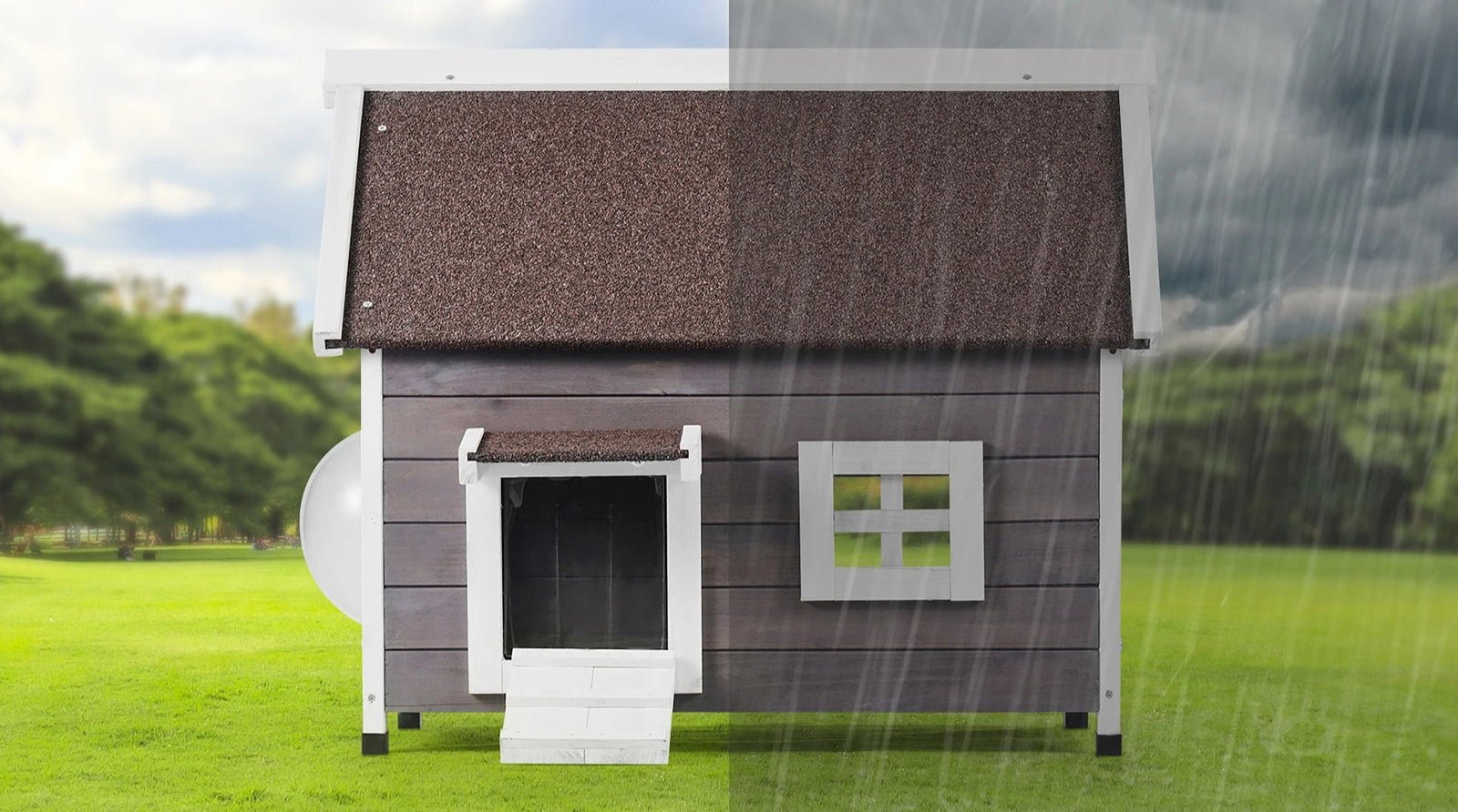 Niche bois pour chat - ChatMour