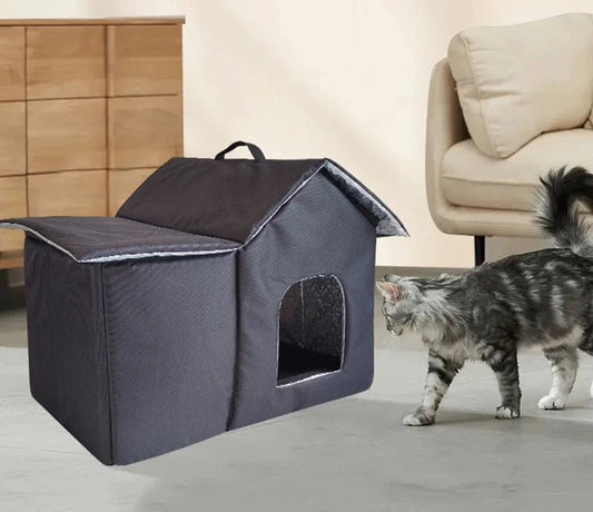 Niche extérieur pour chat hiver/été - ChatMour