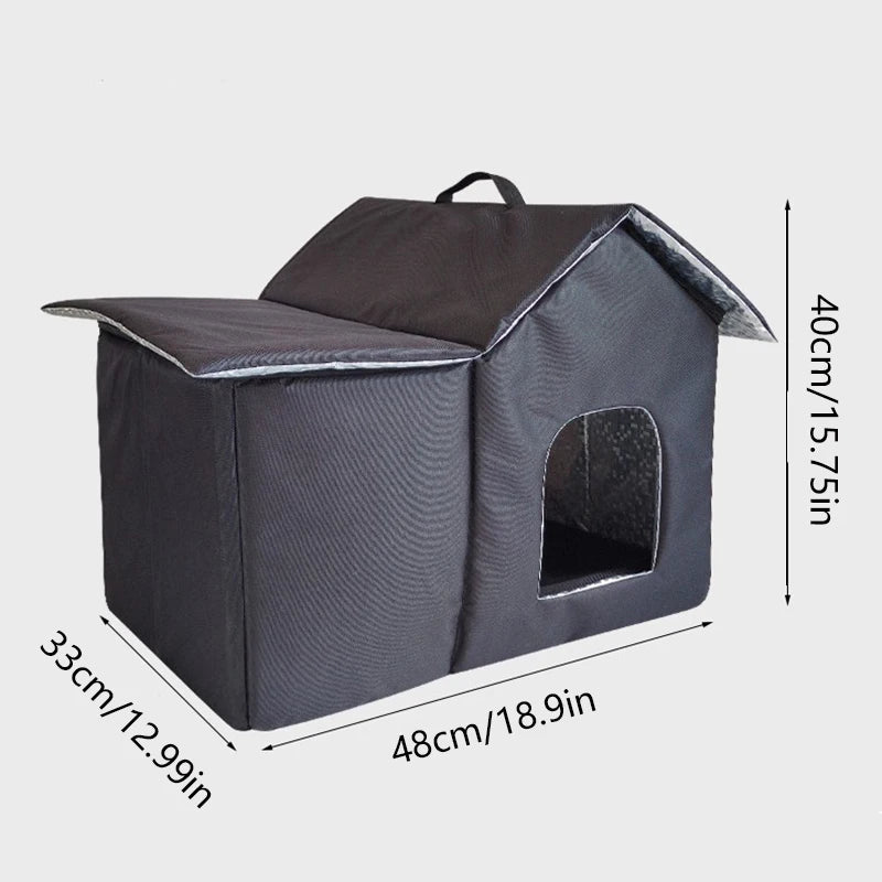 Niche extérieur pour chat hiver/été - ChatMour