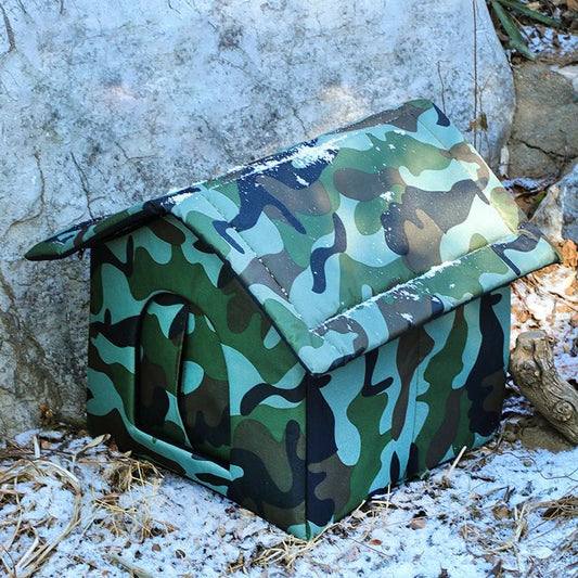 Niche pour chat extérieur isolée - ChatMour