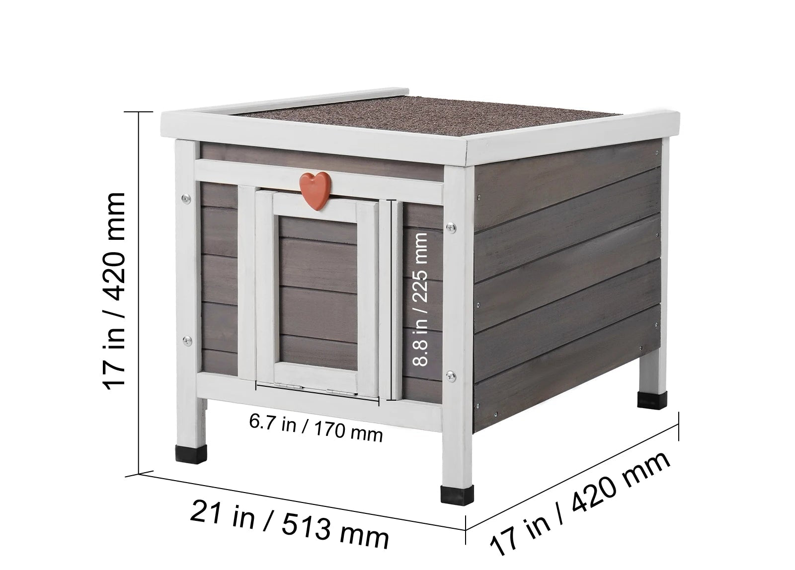 Niche pour chat extérieur hiver - ChatMour