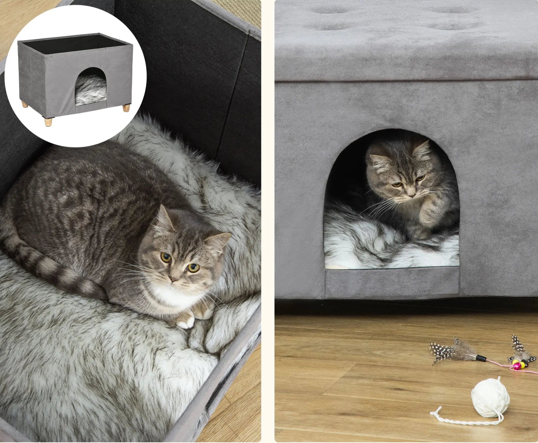 Niche tabouret pour chat - ChatMour