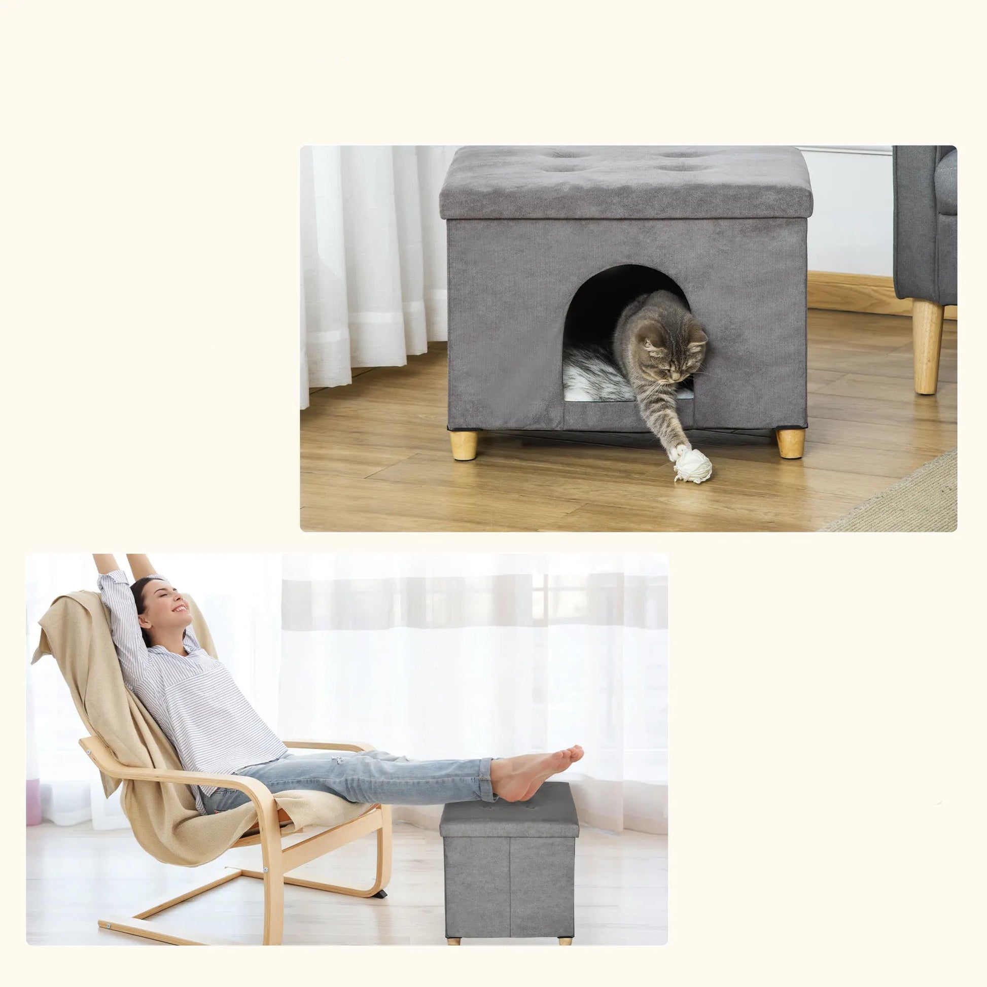 Niche tabouret pour chat - ChatMour