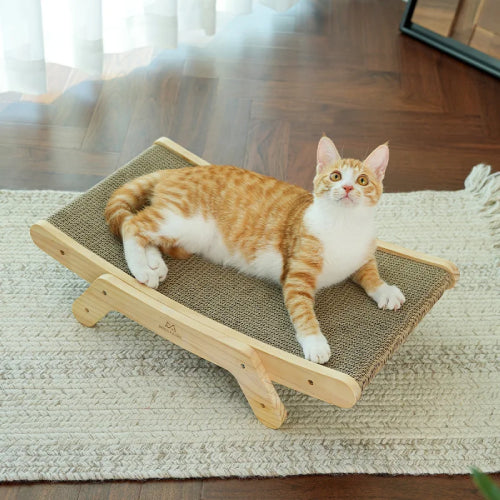 Planche à gratter multifonction pour chat tapis