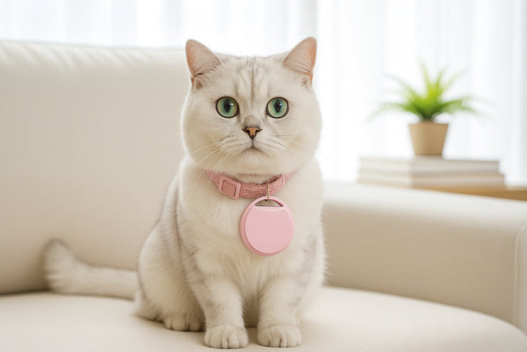 Puces GPS chat collier 